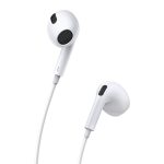 Baseus Encok H17 3.5mm lateral in-Ear Wired Earphone White