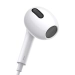 Baseus Encok H17 3.5mm lateral in-Ear Wired Earphone White