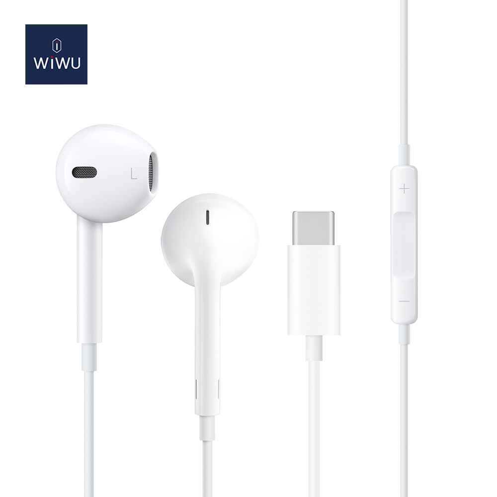 WiWU Lightning earbuds 303 Type C wired Earphone