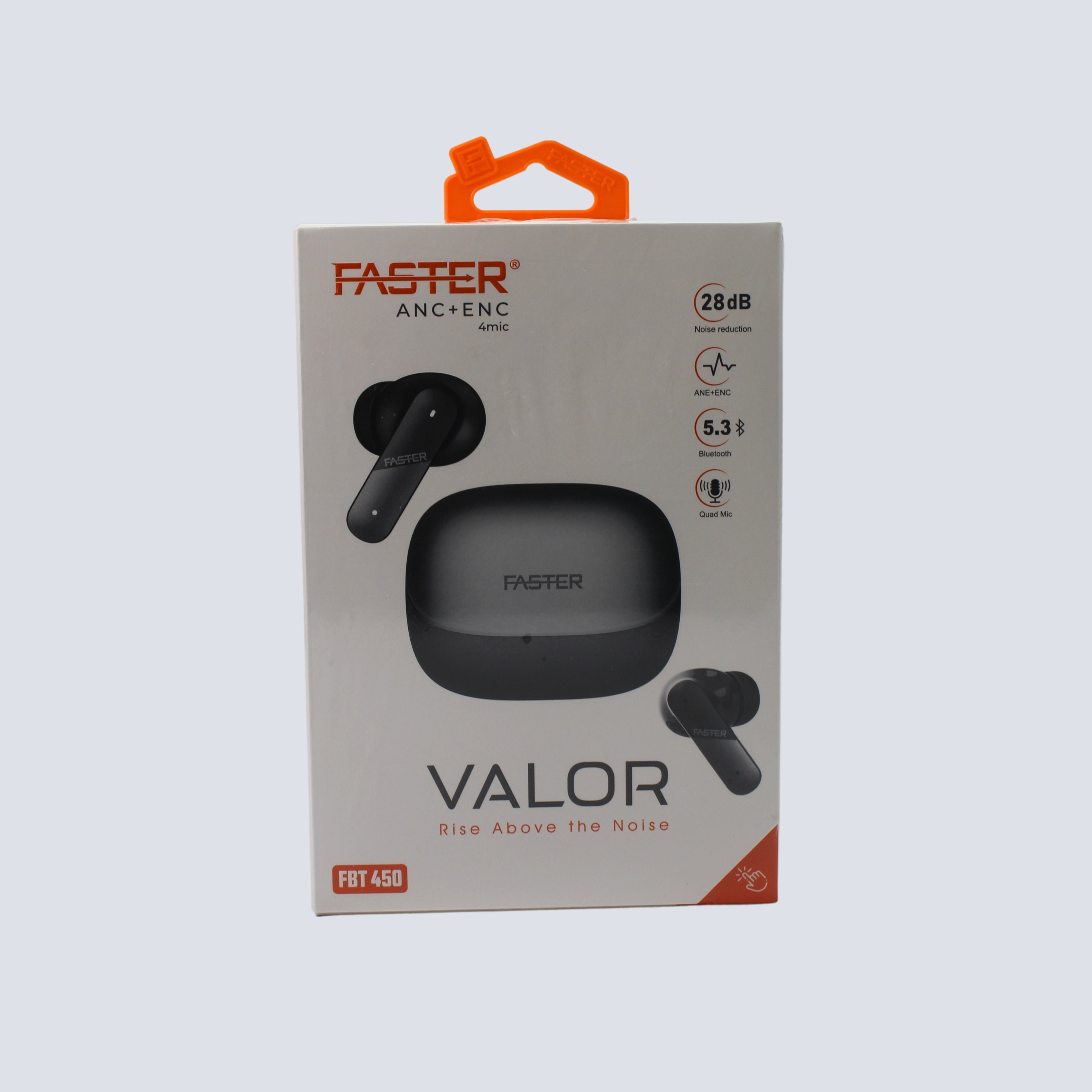 Faster airbuds valor with Anc & Enc