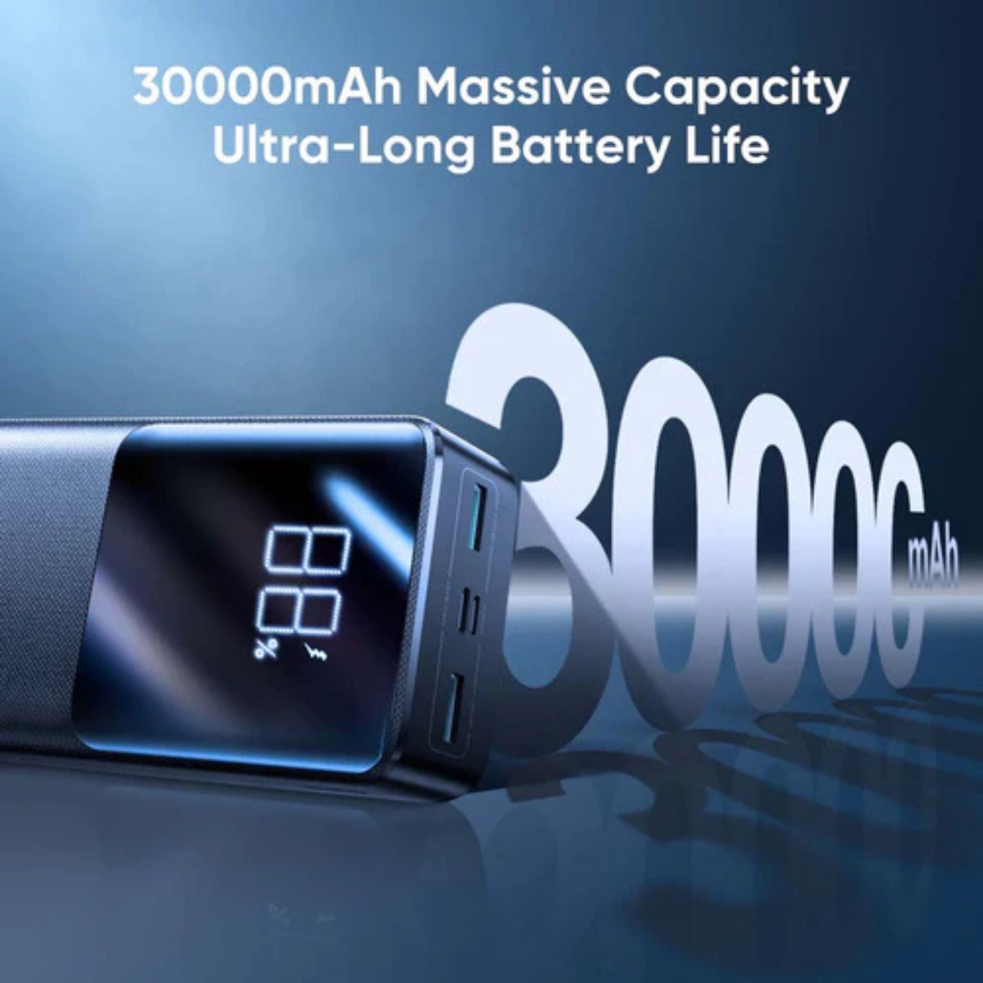 Joyroom 30000mAh 22.5W Powerbank with Large Digital Display