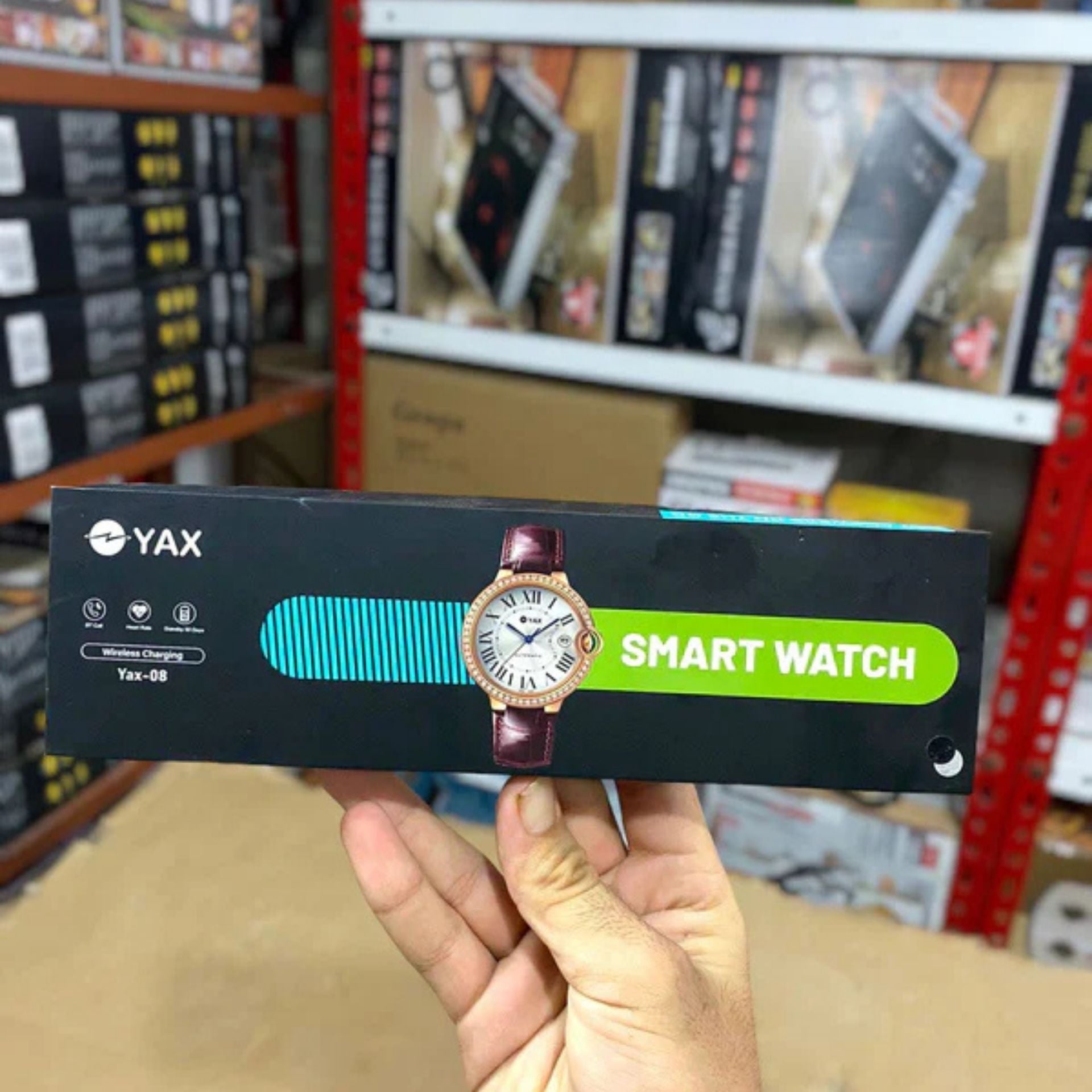 YAX - 08 Round dial Smart Watch