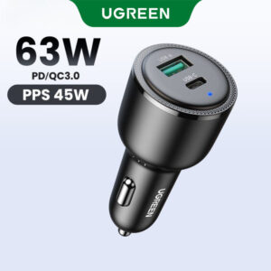 Ugreen Car adaptor. 63W