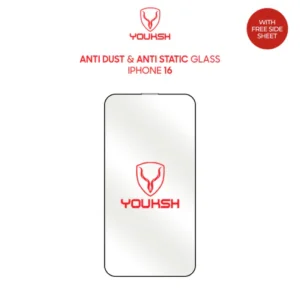 YOUKSH Apple iPhone 16 Glass Protector