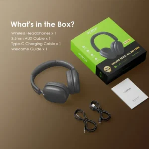 Oraimo BoomPop Lite ENC Over-Ear Wireless Headphones