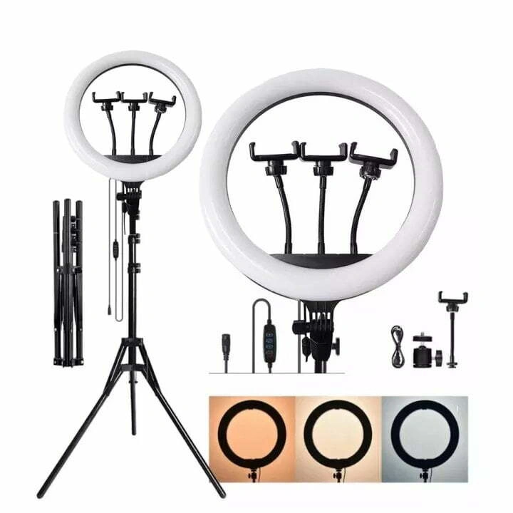 Plokama 56CM Soft LED Ring Light (R56 / 22-Inch)